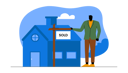 پیش‌نمایش فایل agent-standing-next-to-house-sold-sign-6571551 از پک مشاور املاک