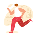 پیش‌نمایش فایل man-running-in-the-park-3051121 از پک ورزش