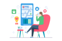 پیش‌نمایش فایل online-delivery-tracking-4150974 از پک تجارت الکترونیک