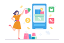 پیش‌نمایش فایل online-shopping-discount-4150972 از پک تجارت الکترونیک