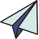پیش‌نمایش فایل paper-plane-112 از پک ایمیل