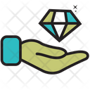پیش‌نمایش فایل hold-diamond از پک کسب و کار