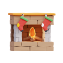 پیش‌نمایش فایل fireplace-3114535 از پک کریسمس