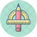 پیش‌نمایش فایل protractor-pencil-6017745 از پک طراحی
