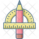 پیش‌نمایش فایل protractor-pencil-6017897 از پک طراحی