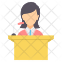 پیش‌نمایش فایل female-speech-6305073 از پک کسب و کار