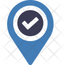 پیش‌نمایش فایل checkmark-location-7196687 از پک نشانگر موقعیت مکانی