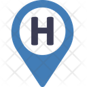 پیش‌نمایش فایل hospital-location-7196710 از پک نشانگر موقعیت مکانی