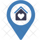 پیش‌نمایش فایل house-location-7196713 از پک نشانگر موقعیت مکانی
