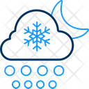 پیش‌نمایش فایل night-snow-fall-8079145 از پک آب و هوا