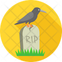 پیش‌نمایش فایل crow-on-grave-9580316 از پک هالووین