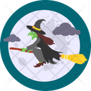 پیش‌نمایش فایل flying-witch-9580323 از پک هالووین