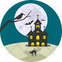 پیش‌نمایش فایل haunted-house-scene-9580331 از پک هالووین