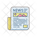 پیش‌نمایش فایل newspaper-9783550 از پک آموزش – آیکن‌های توپر