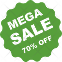 پیش‌نمایش فایل mega-sale-9807533 از پک نشان‌ها و استیکر