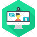 پیش‌نمایش فایل video-conference-9907065 از پک ارتباطات و اتصال