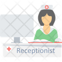 پیش‌نمایش فایل receptionist-10144539 از پک پزشکی