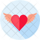 پیش‌نمایش فایل flying-heart-10117066 از پک ولنتاین
