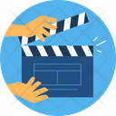 پیش‌نمایش فایل clapper-board-37 از پک آیکن‌های خلاقانه