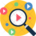 پیش‌نمایش فایل search-video-10 از پک سئو و آیکن‌های اینترنت