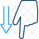 پیش‌نمایش فایل point-down-10386869 از پک جهت