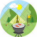 پیش‌نمایش فایل barbeque-on-hills-11160238 از پک صحنه‌ها