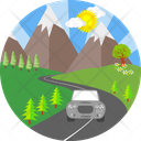 پیش‌نمایش فایل car-in-mountains-11160148 از پک صحنه‌ها