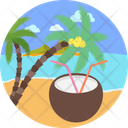 پیش‌نمایش فایل coconut-sip-on-beach-11160152 از پک صحنه‌ها