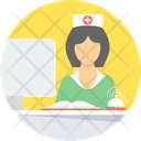 پیش‌نمایش فایل receptionist-11172691 از پک پزشکی