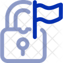 پیش‌نمایش فایل flag-lock-14283906 از پک قفل