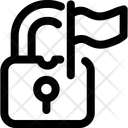 پیش‌نمایش فایل flag-lock-14303291 از پک قفل