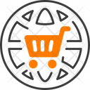 پیش‌نمایش فایل international-cart-15729716 از پک خرید اینترنتی
