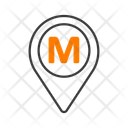 پیش‌نمایش فایل metro-station-15720718 از پک نشانگرهای موقعیت مکانی