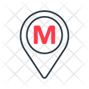 پیش‌نمایش فایل metro-station-15743553 از پک نشانگرهای موقعیت مکانی