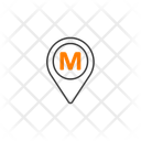 پیش‌نمایش فایل metro-station-16462598 از پک نشانگرهای موقعیت مکانی