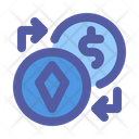 پیش‌نمایش فایل exchange-currency-5011816 از پک توکن NFT