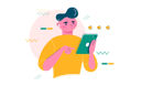 پیش‌نمایش فایل boy-using-tablet-3359516 از پک کار و سرگرمی