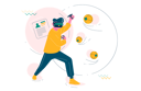 پیش‌نمایش فایل man-playing-vr-game-3359522 از پک کار و سرگرمی