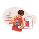 پیش‌نمایش فایل barista-profession-coffee-service-4821357 از پک خدمات