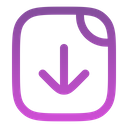پیش‌نمایش فایل document-download-9225396 از پک رابط کاربری میکس