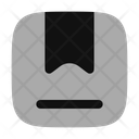 پیش‌نمایش فایل bookmark-square-9449891 از پک رابط کاربری