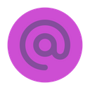پیش‌نمایش فایل mention-circle-9532229 از پک رابط کاربری