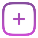 پیش‌نمایش فایل add-square-9532553 از پک رابط کاربری