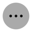 پیش‌نمایش فایل menu-dots-circle-9532923 از پک رابط کاربری