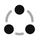 پیش‌نمایش فایل share-circle-9532945 از پک رابط کاربری