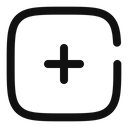 پیش‌نمایش فایل add-square-9533083 از پک رابط کاربری