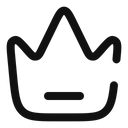 پیش‌نمایش فایل crown-line-9532974 از پک رابط کاربری