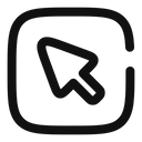 پیش‌نمایش فایل cursor-square-9532982 از پک رابط کاربری