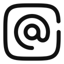 پیش‌نمایش فایل mention-square-9533033 از پک رابط کاربری