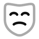 پیش‌نمایش فایل mask-sad-9533178 از پک رابط کاربری